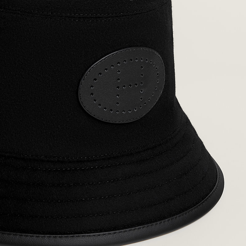 Harper Evelyne bucket hat - Black | Hermès USA